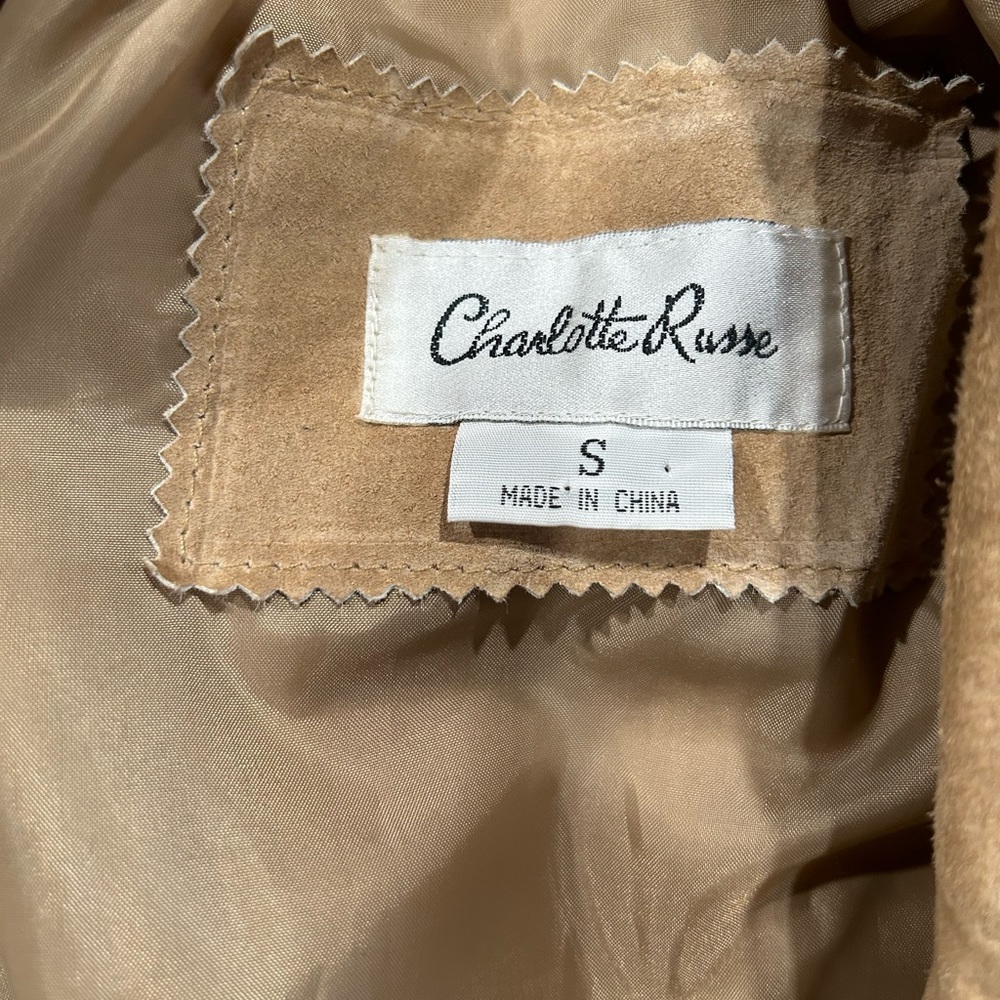 Leather trench coat size small - Picture 14 of 14